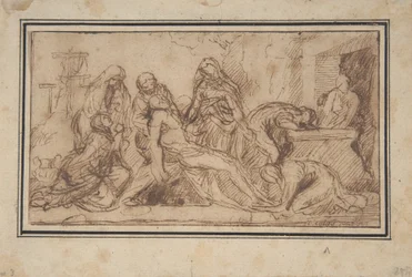 Begravelsen, ca. 1656–57